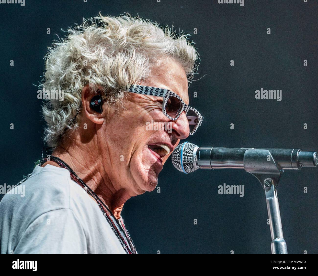 The American iconic rock band REO Speedwagon with lead vocalist Kevin