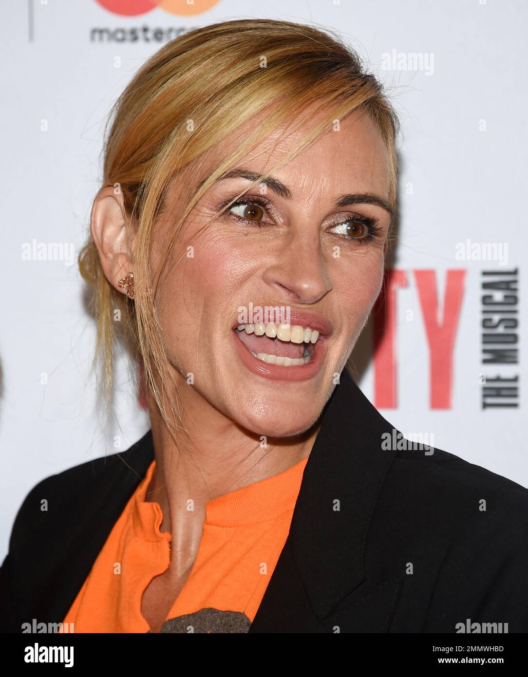Actress Julia Roberts attends a Garry Marshall tribute performance of