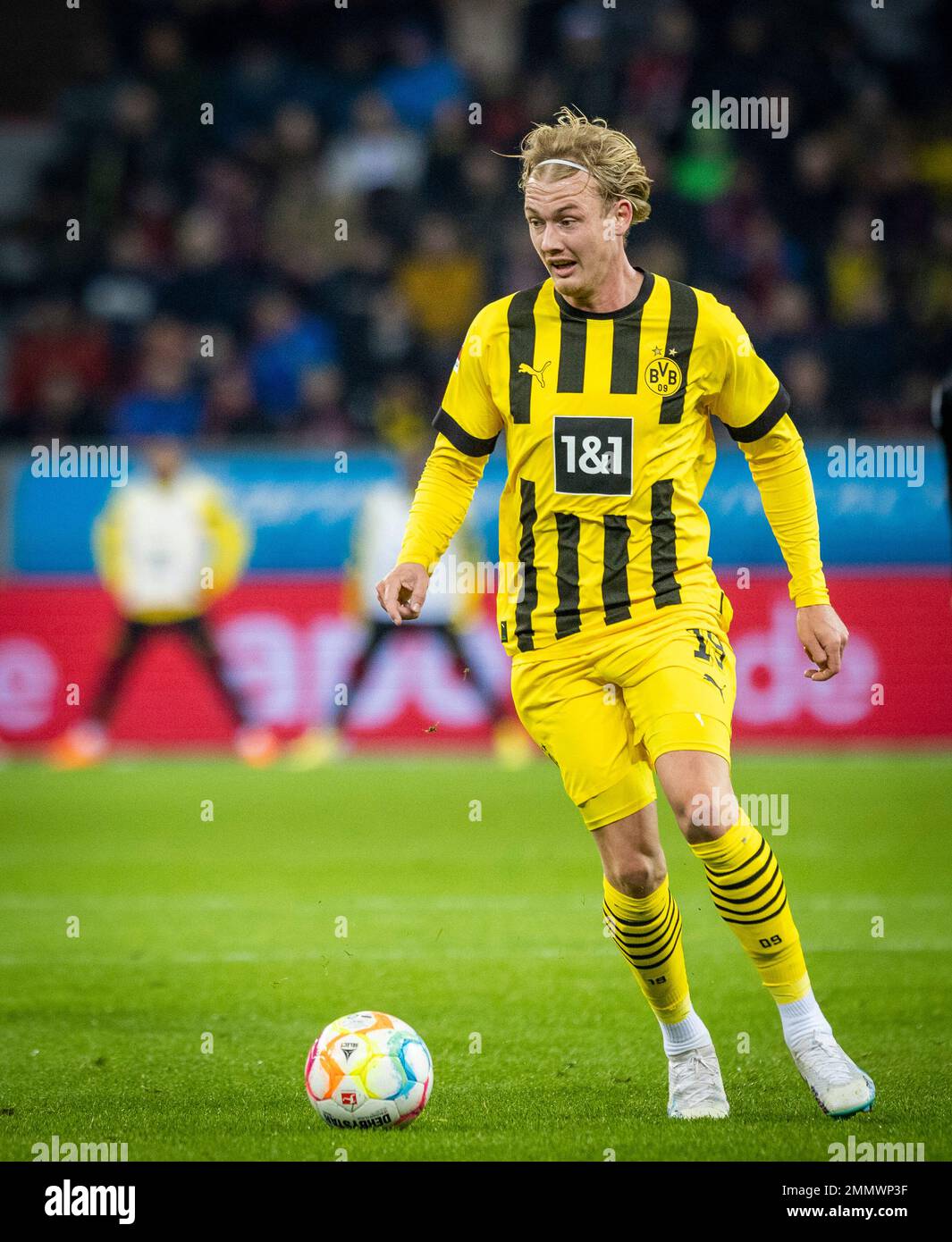 Leverkusen, Germany. 29th Jan, 2023.  Julian Brandt (BVB) Bayer Leverkusen - Borussia Dortmund Bundesliga 29.01.2023  Copyright (nur für journalistisc Stock Photo