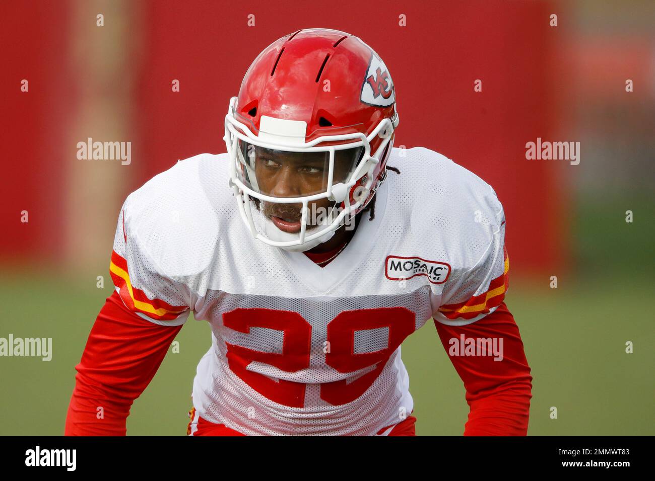 Kansas City Chiefs safety Eric Berry participates in a drill during NFL ...