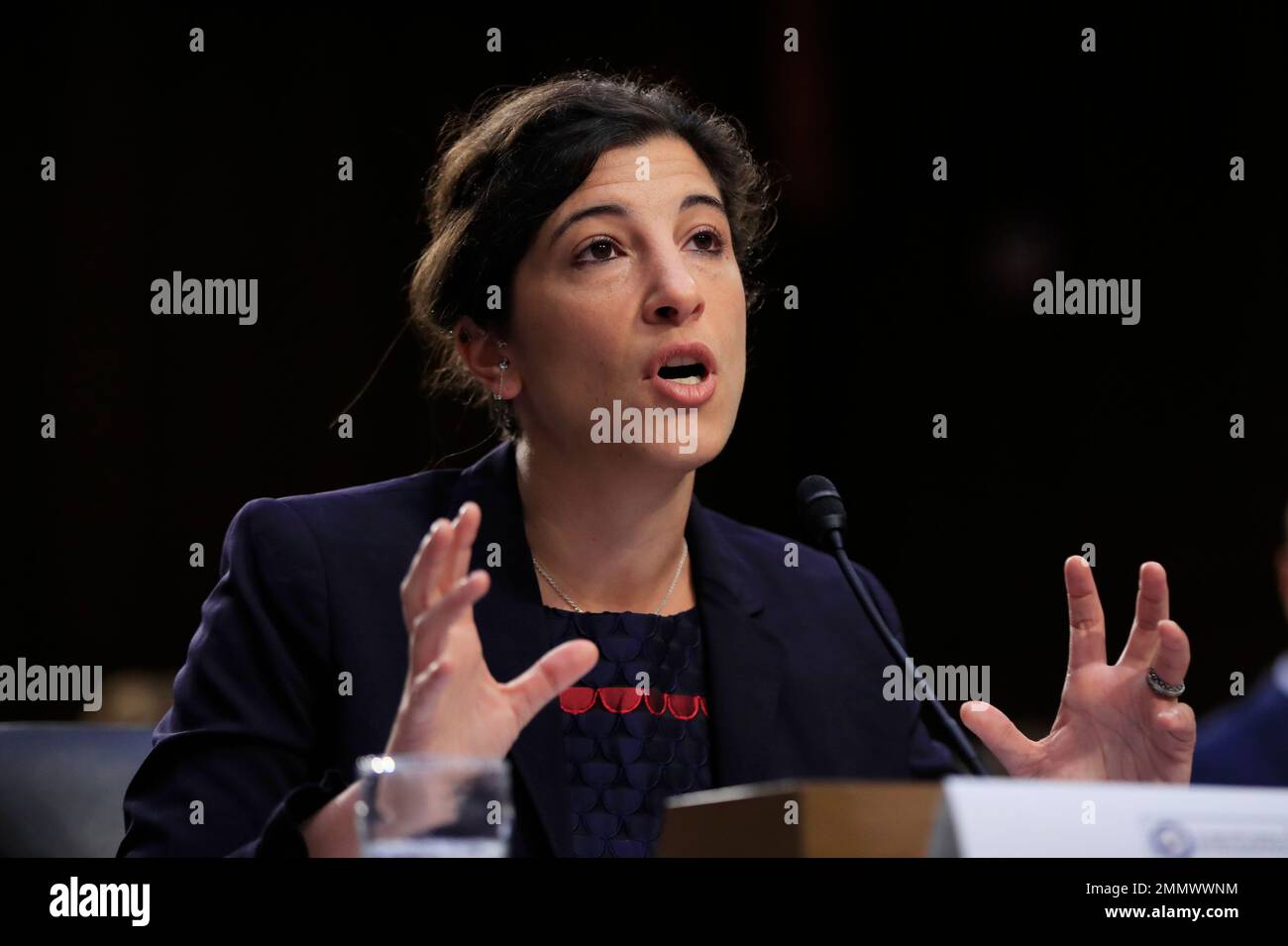 New Knowledge Director of Research Renee DiResta, testifies before a ...