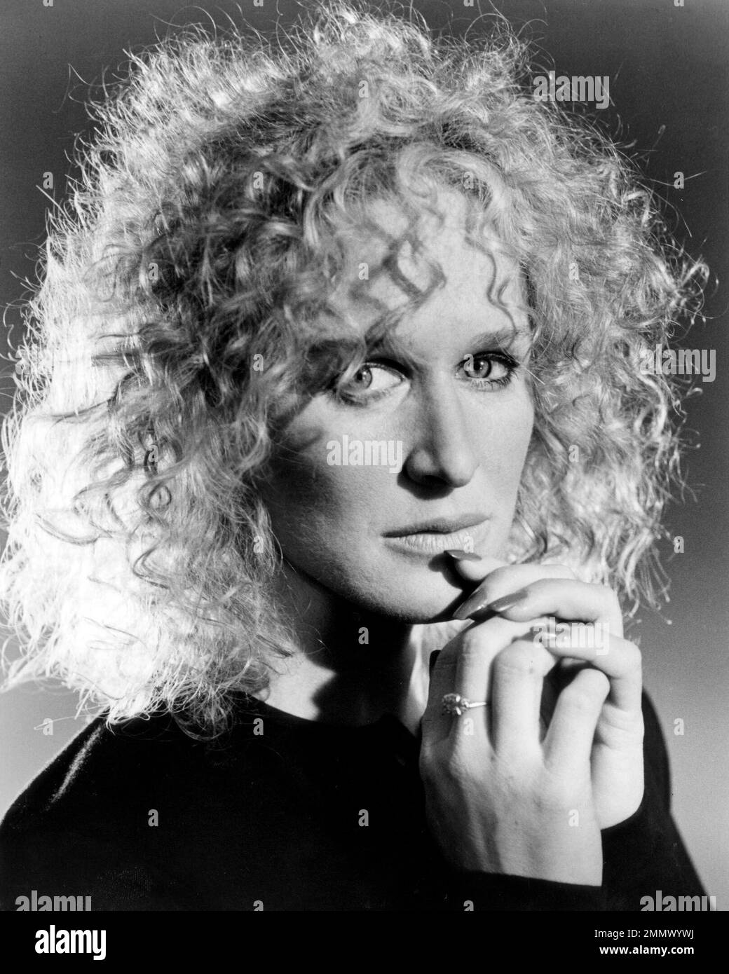 GLENN CLOSE in FATAL ATTRACTION (1987), directed by ADRIAN LYNE. Credit PARAMOUNT PICTURES