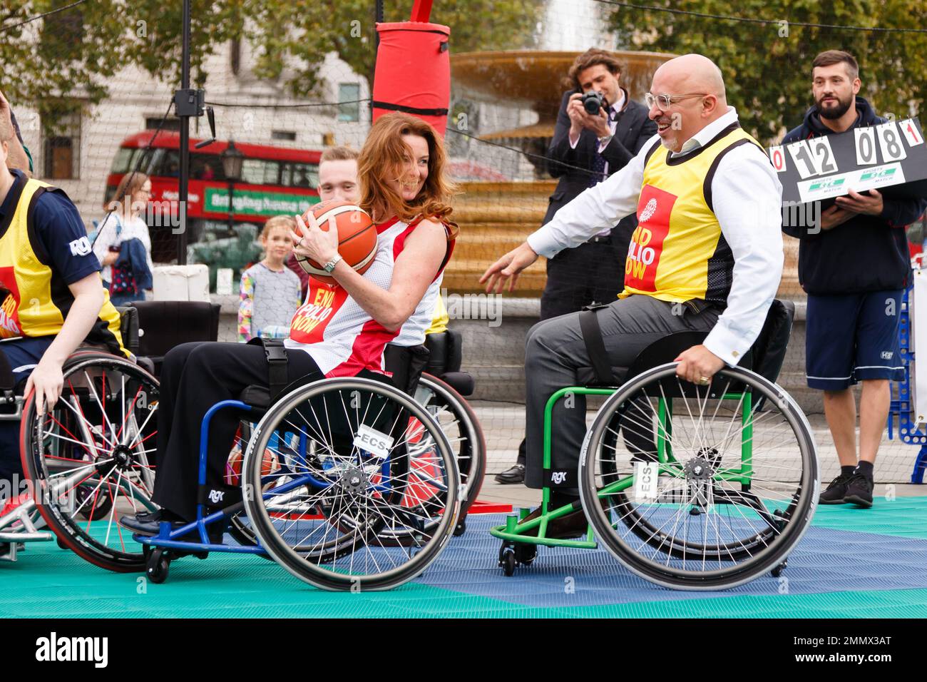 British MP's, including Gillian Keegan and Nadhim Zahawi join British