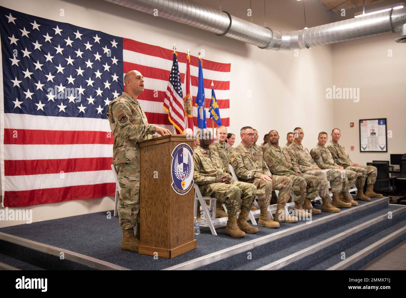 U.S. Air Force Col. Mansour Elhihi, 125th Operations Group commander ...