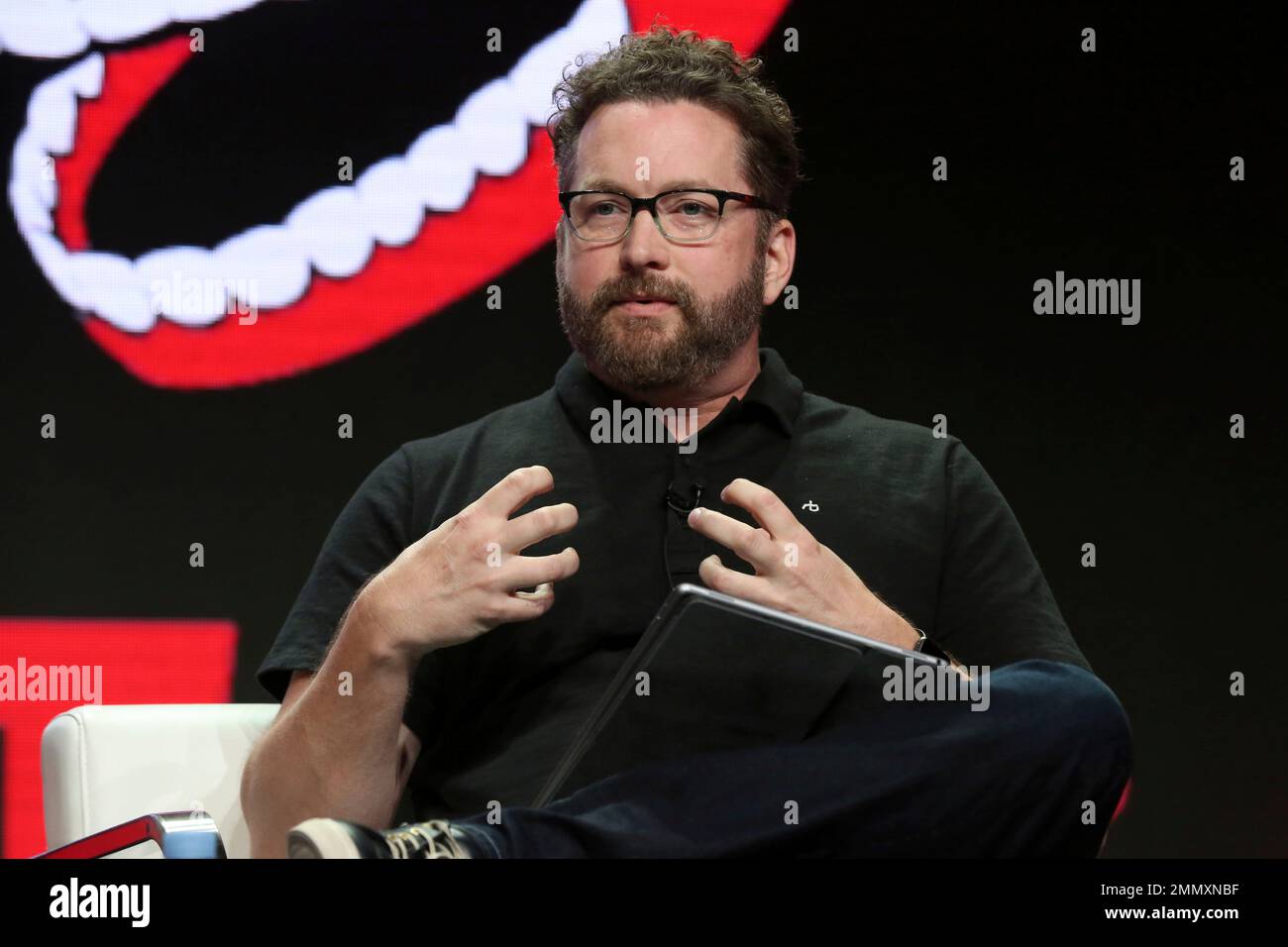 Burnie Rittner Co-founder and Chief Creative Officer Burnie Burns participates in ...