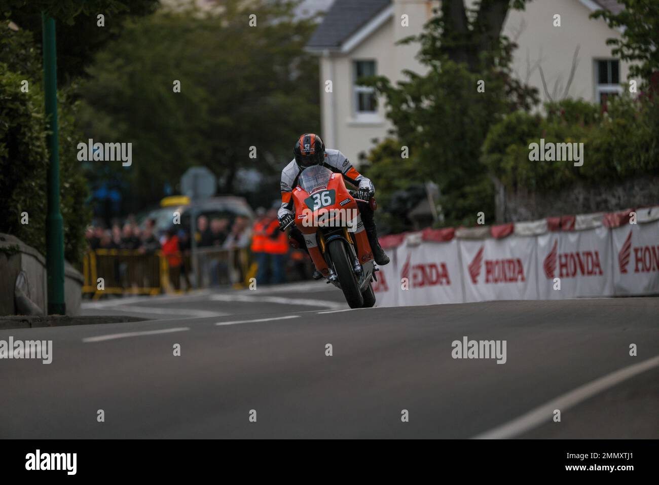 Tt Week Isle of Man TT 22, May Hill Practice Week Stock Photo - Alamy