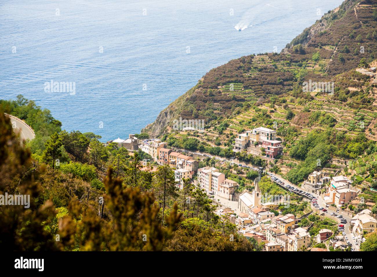 Manarola, Cinque Terre, Italy Stock Photo