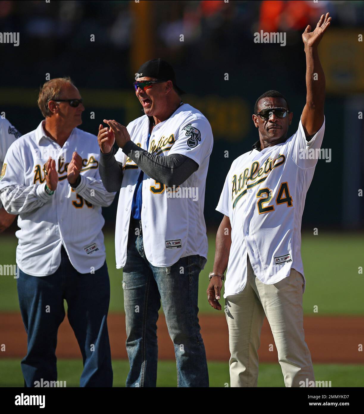 Canseco comes back to Coliseum for '89 reunion