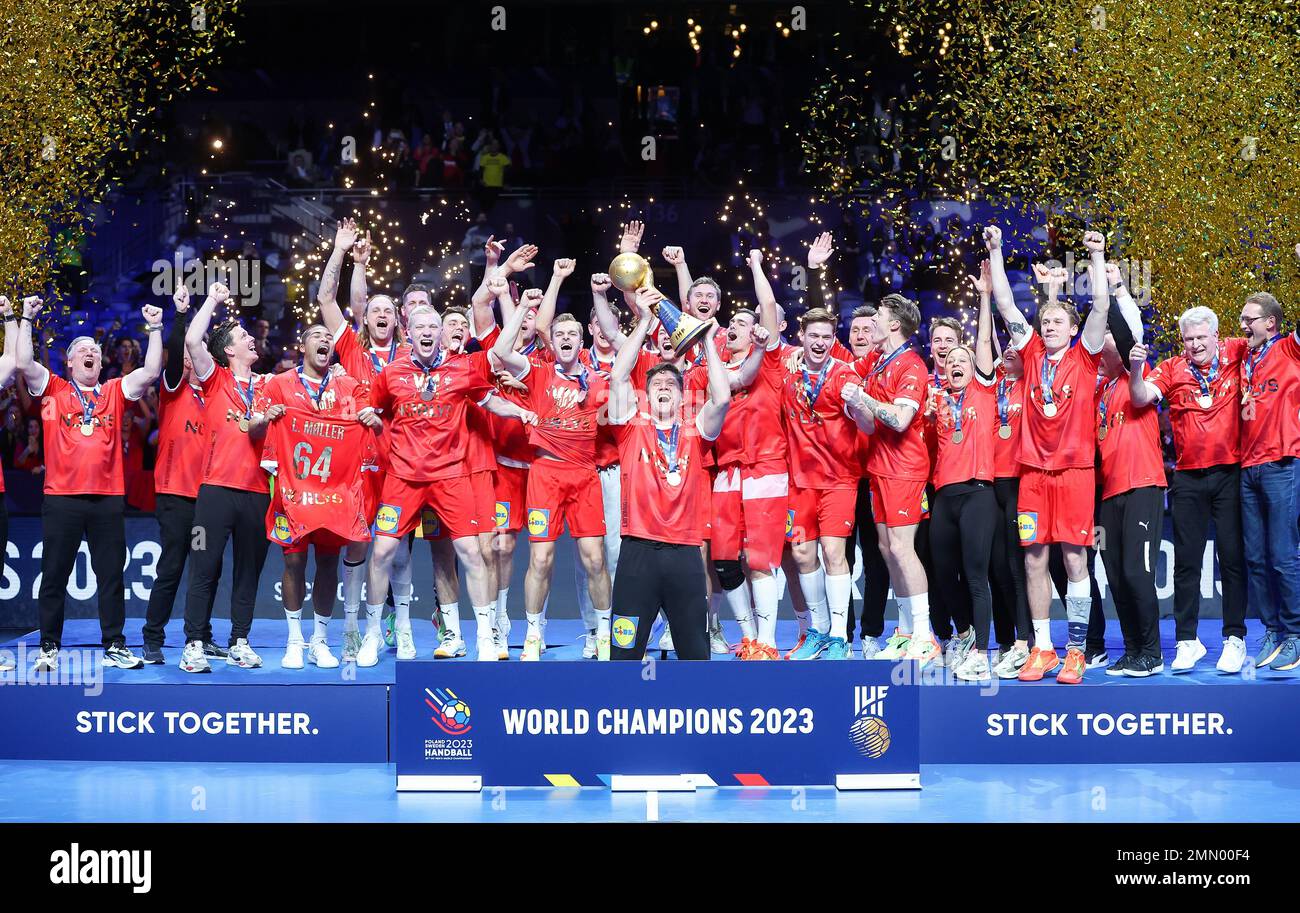 Stockholm, Sweden. 29th Jan, 2023. Handball World Cup, final France