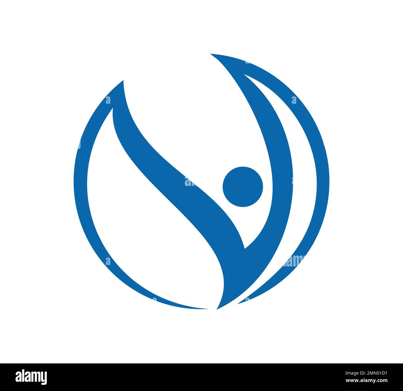 A vector Illustration of V Monogram Logo Initial Vector Isolated Icon ...