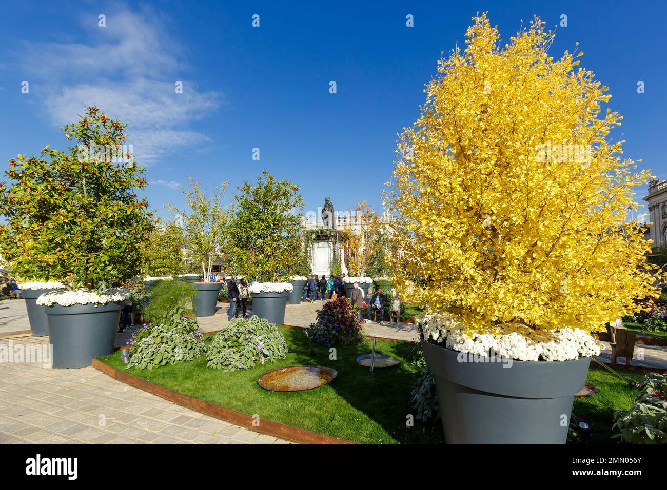 France meurthe et moselle nancy the 2021 ephemeral garden based on