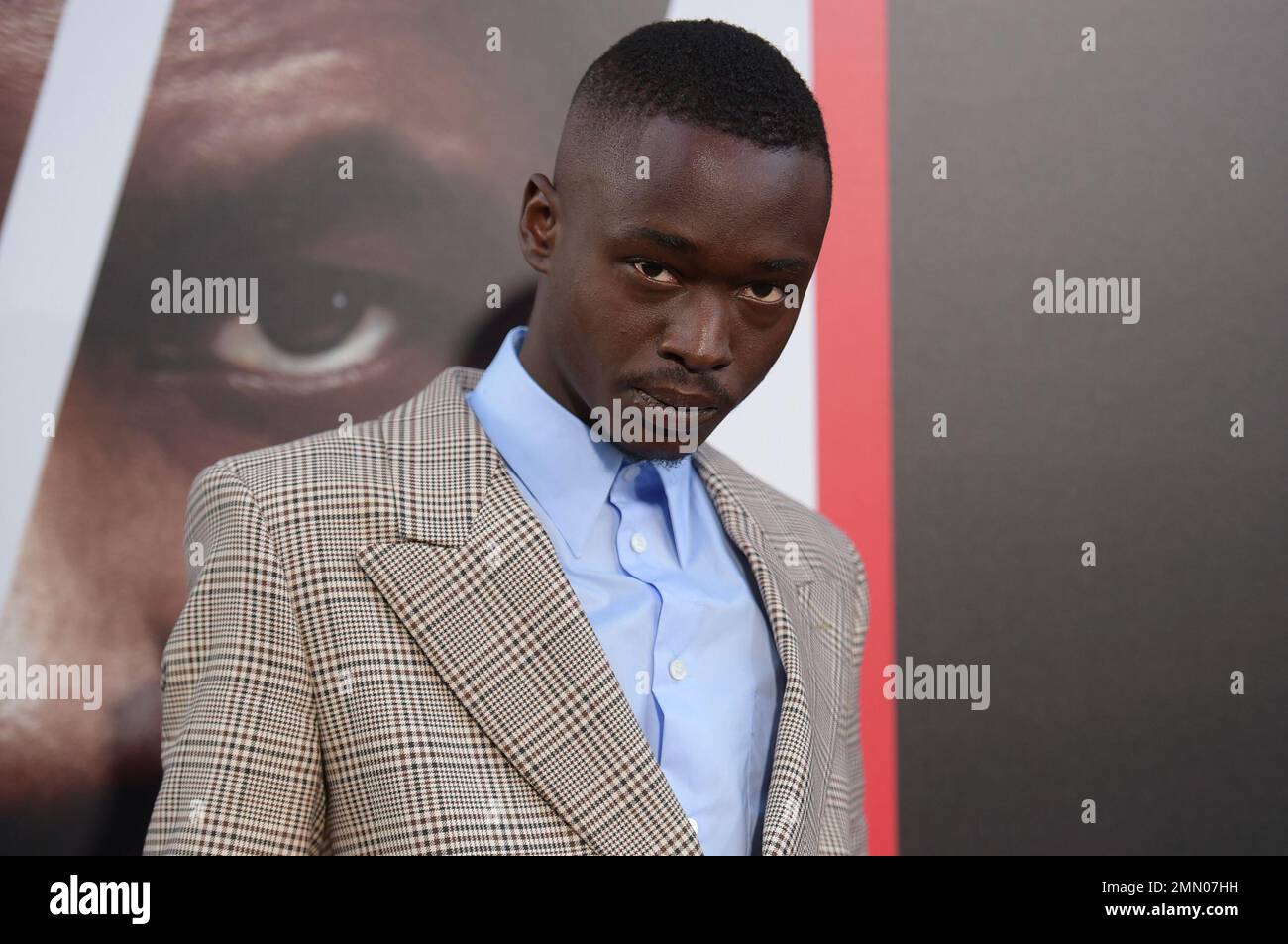 Ashton Sanders attends the LA Premiere of "The Equalizer 2" at the TCL