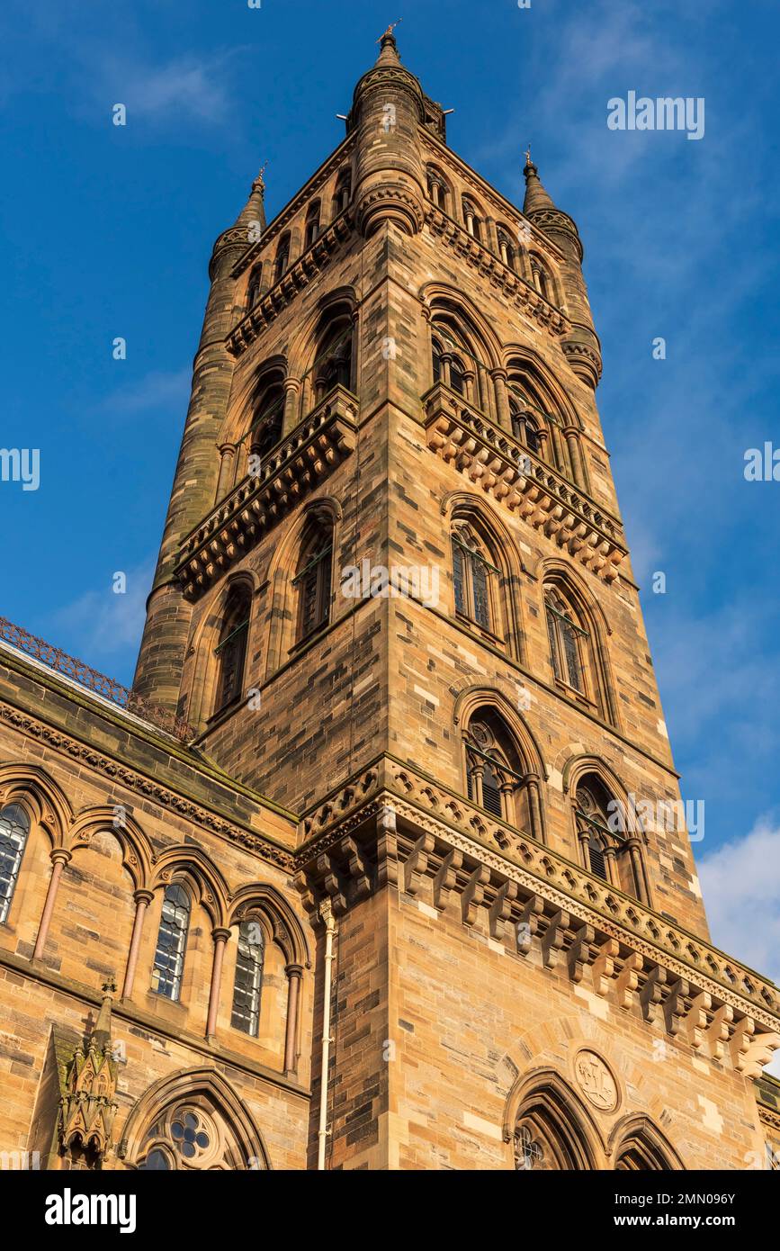 United Kingdom, Scotland, Glasgow, University of Glasgow Stock Photo