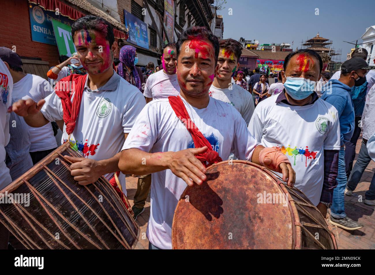 holi of kathmandu