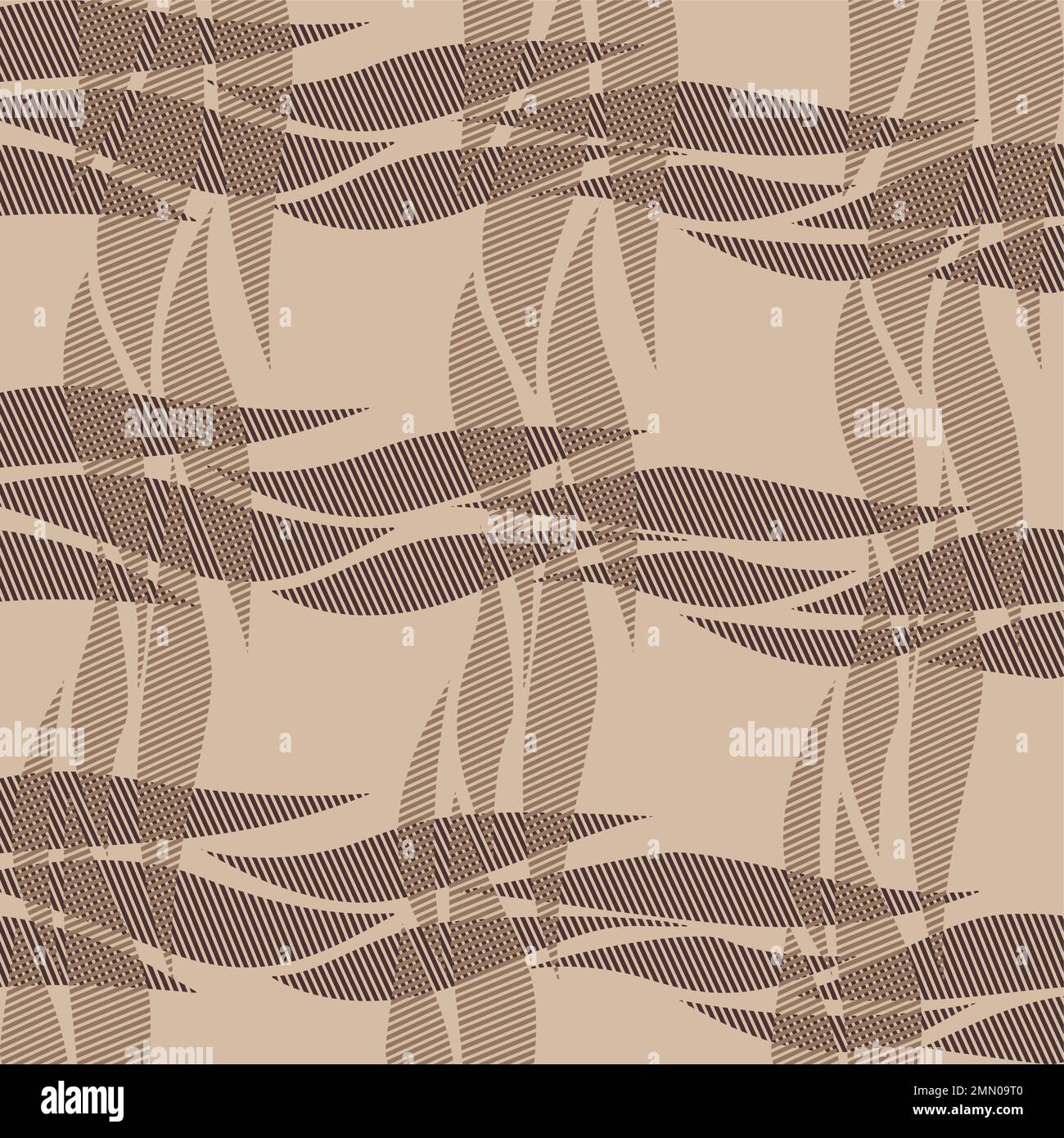 floral pattern with leafs for textile print. Silk scarf design, Stock Vector
