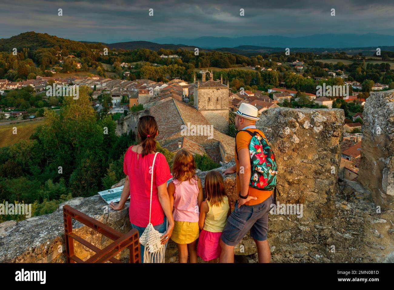 France, Haute Garonne, Aurignac Stock Photo