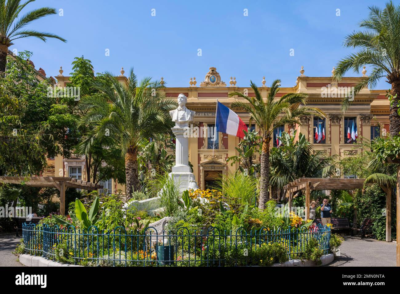 Menton town hall hi-res stock photography and images - Alamy