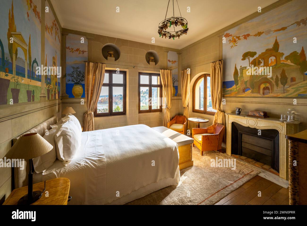 France, AlpesMaritimes, Menton, Domaine des Colombieres, the