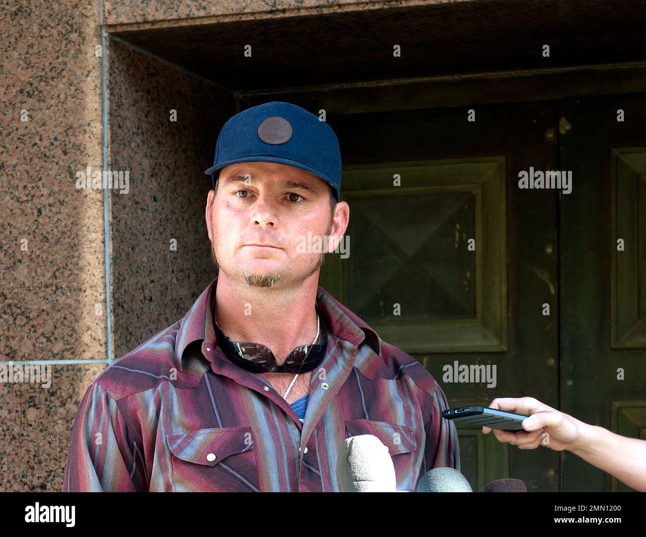 FILE In this Jan. 26, 2018 file photo, Jason Freeman, Charles Manson(02)