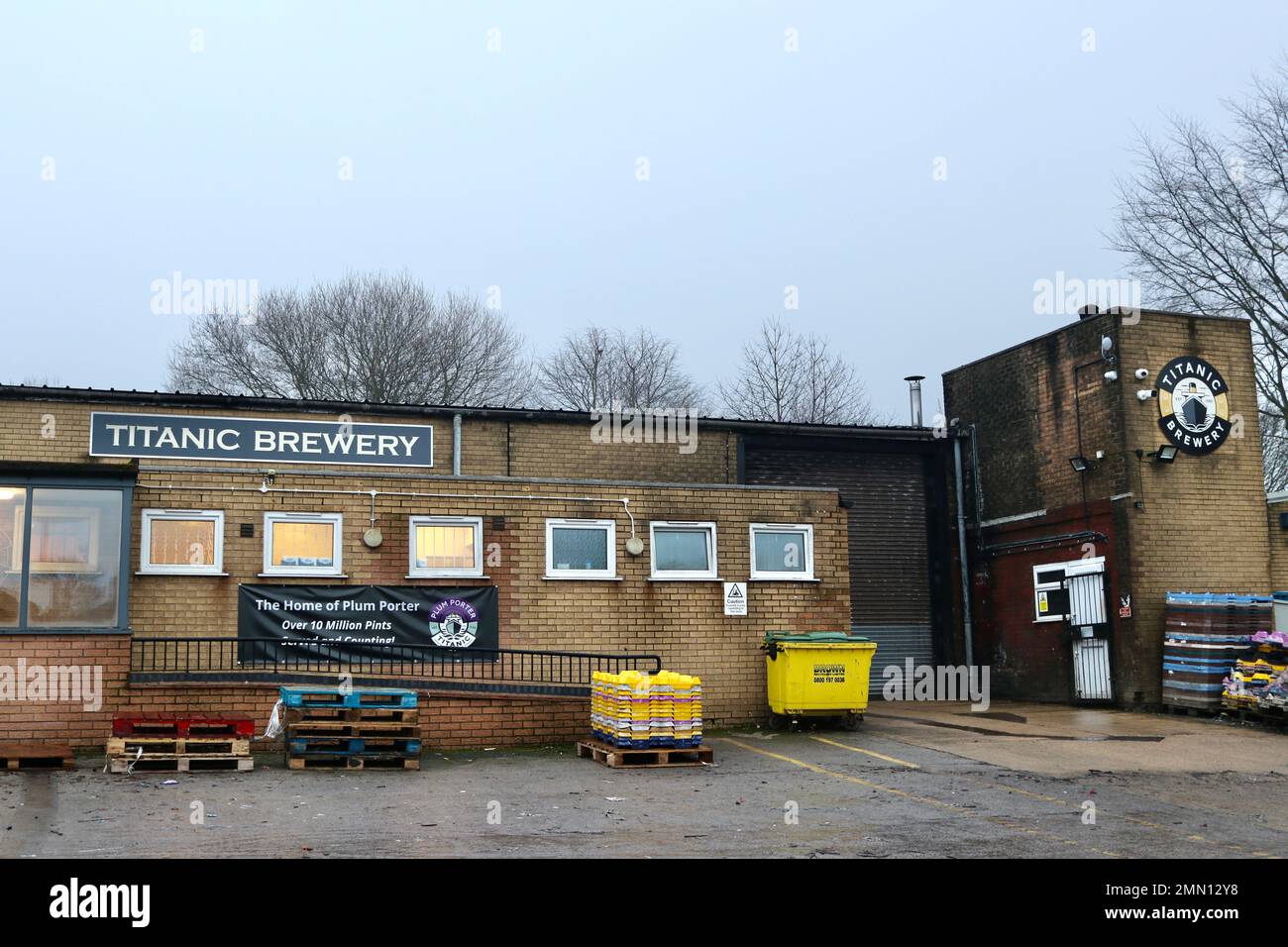 The Titanic Brewery, StokeonTrent, Staffordshire, UK Stock Photo Alamy