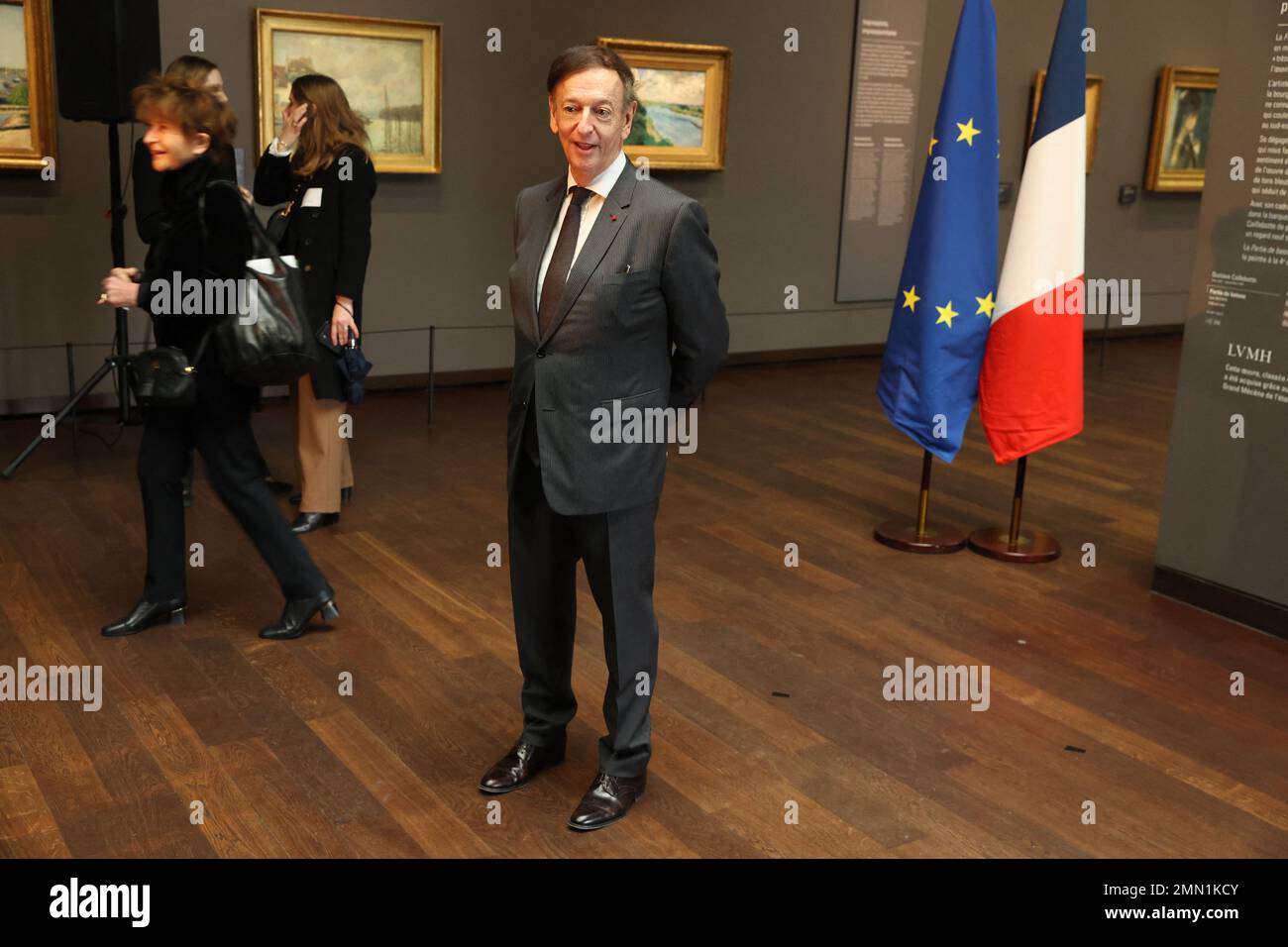 Jean-Paul Claverie, art advisor to Bernard Arnault, president of LVMH