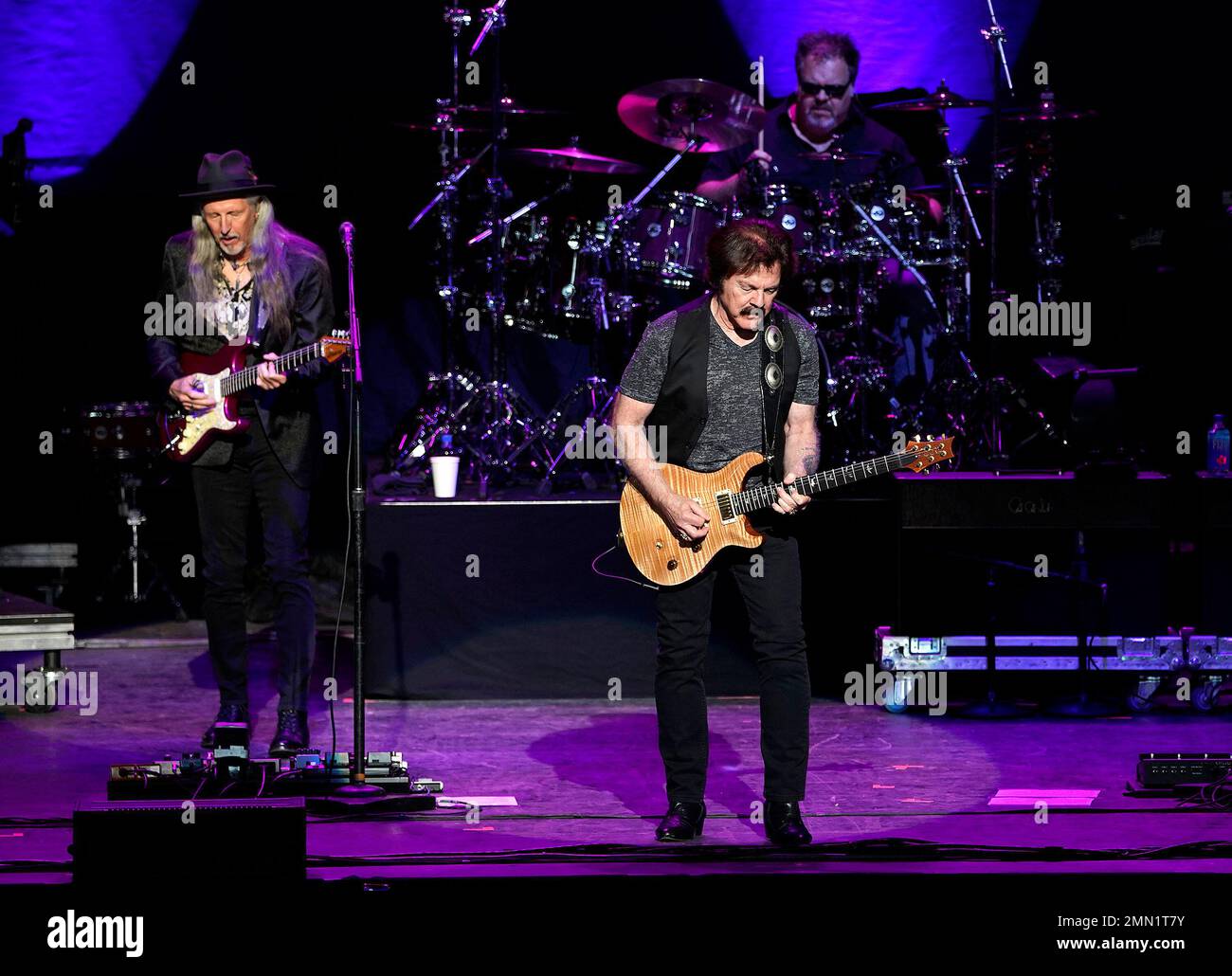 The American iconic rock band, The Doobie Brothers with original member ...