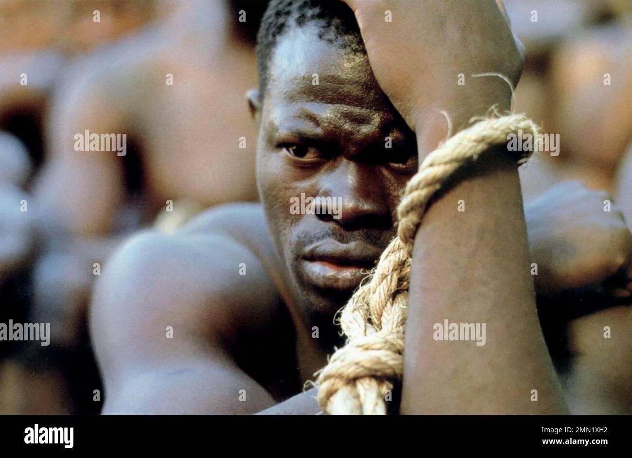 AMSTAD 1997 DreamWorks Distribution LLC film with Djimon Hounsou Stock Photo