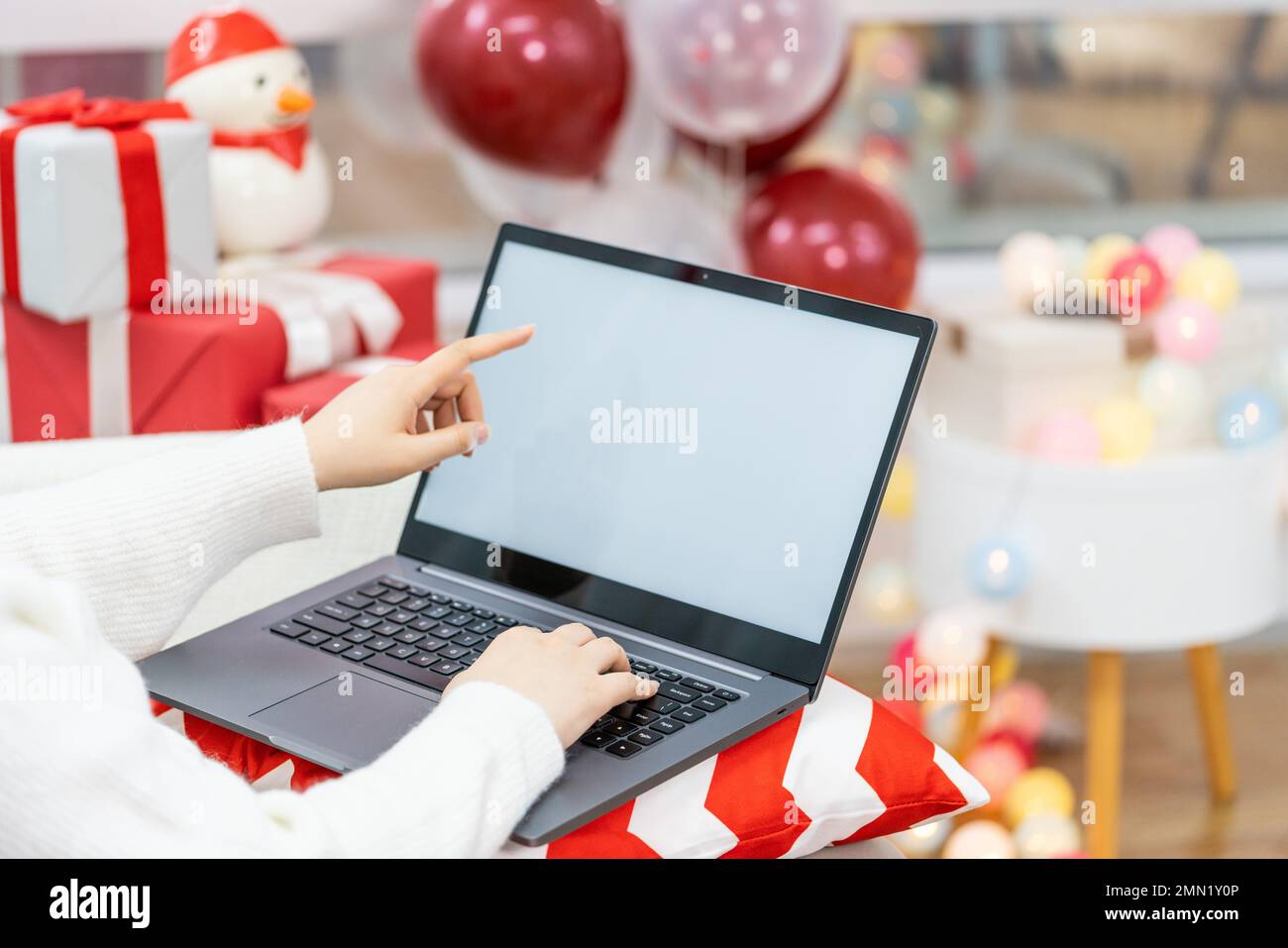 Use your laptop Stock Photo Alamy