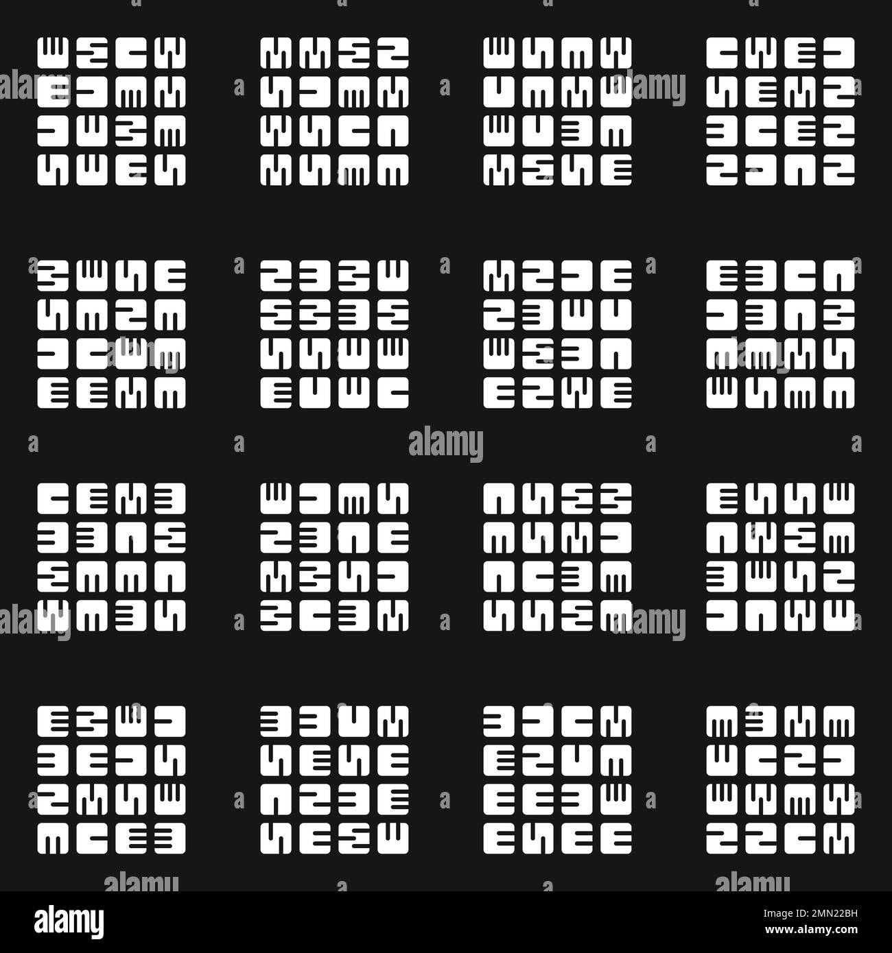 Asemic Glyph writing hieroglyph imitation generative illustration Stock ...