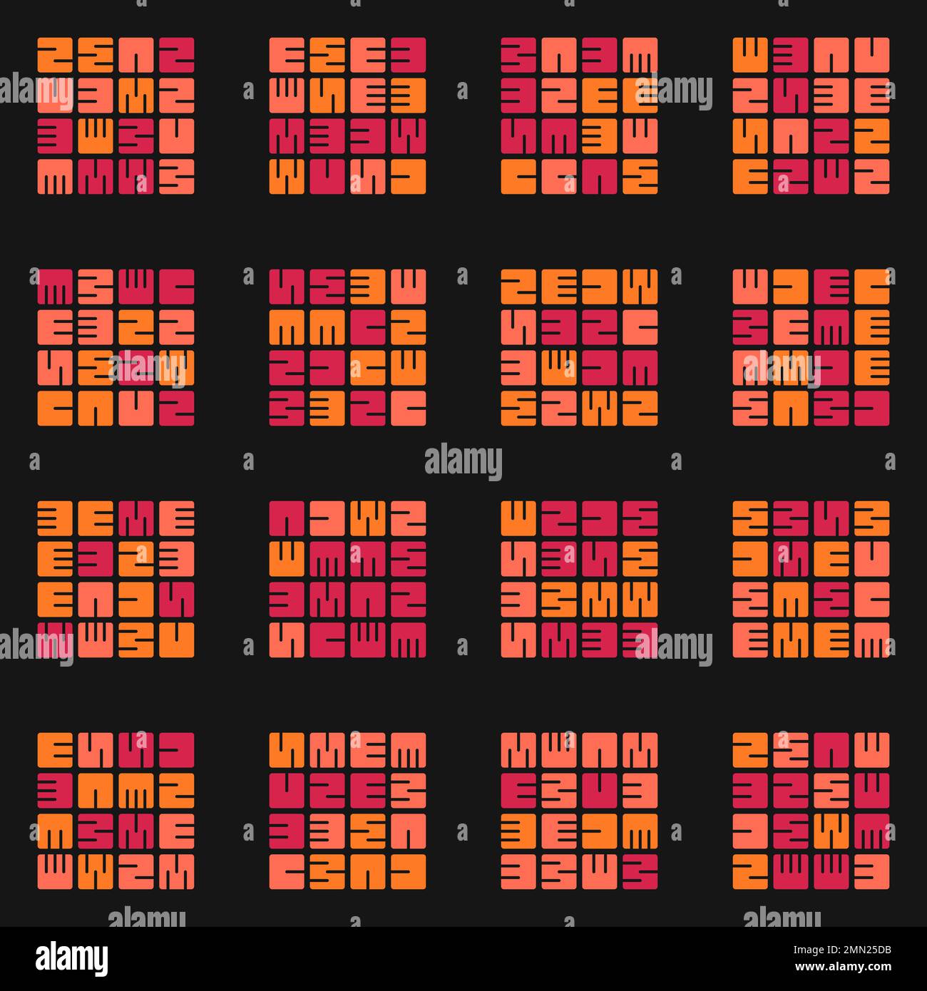 Asemic Glyph writing hieroglyph imitation generative illustration Stock ...