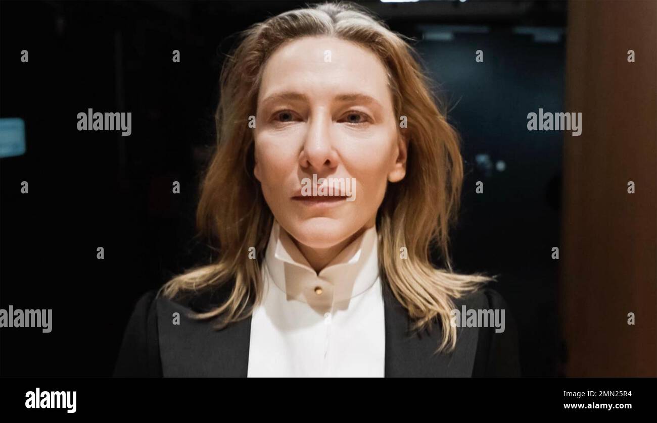 TÁR 2022 Universal Pictures film with Cate Blanchett Stock Photo