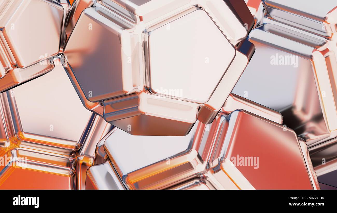 Abstract, dramatic, passionate, luxurious, modern 3D rendering of a red ...