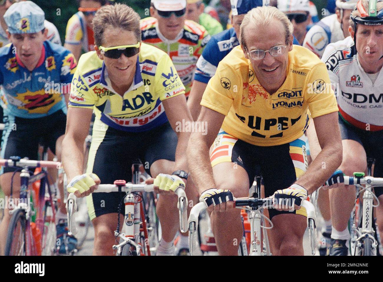 Photo Presse Originale - Tour De France 1984 - Légende FIGNON