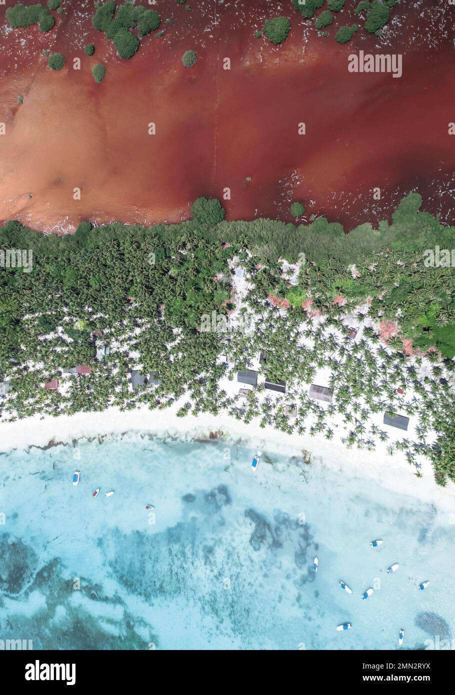 Aerial Nature Beach Drone Photo Stock Photo - Alamy