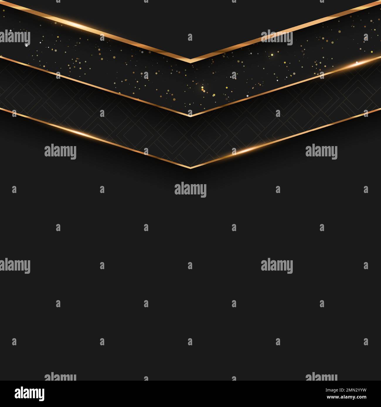 Luxury Vector Background. Abstract Premium Award Banner With Gold Lines ...