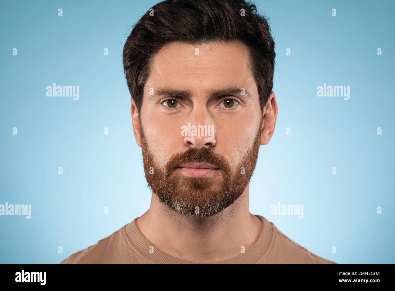 Male masculine portrait one hi-res stock photography and images - Alamy