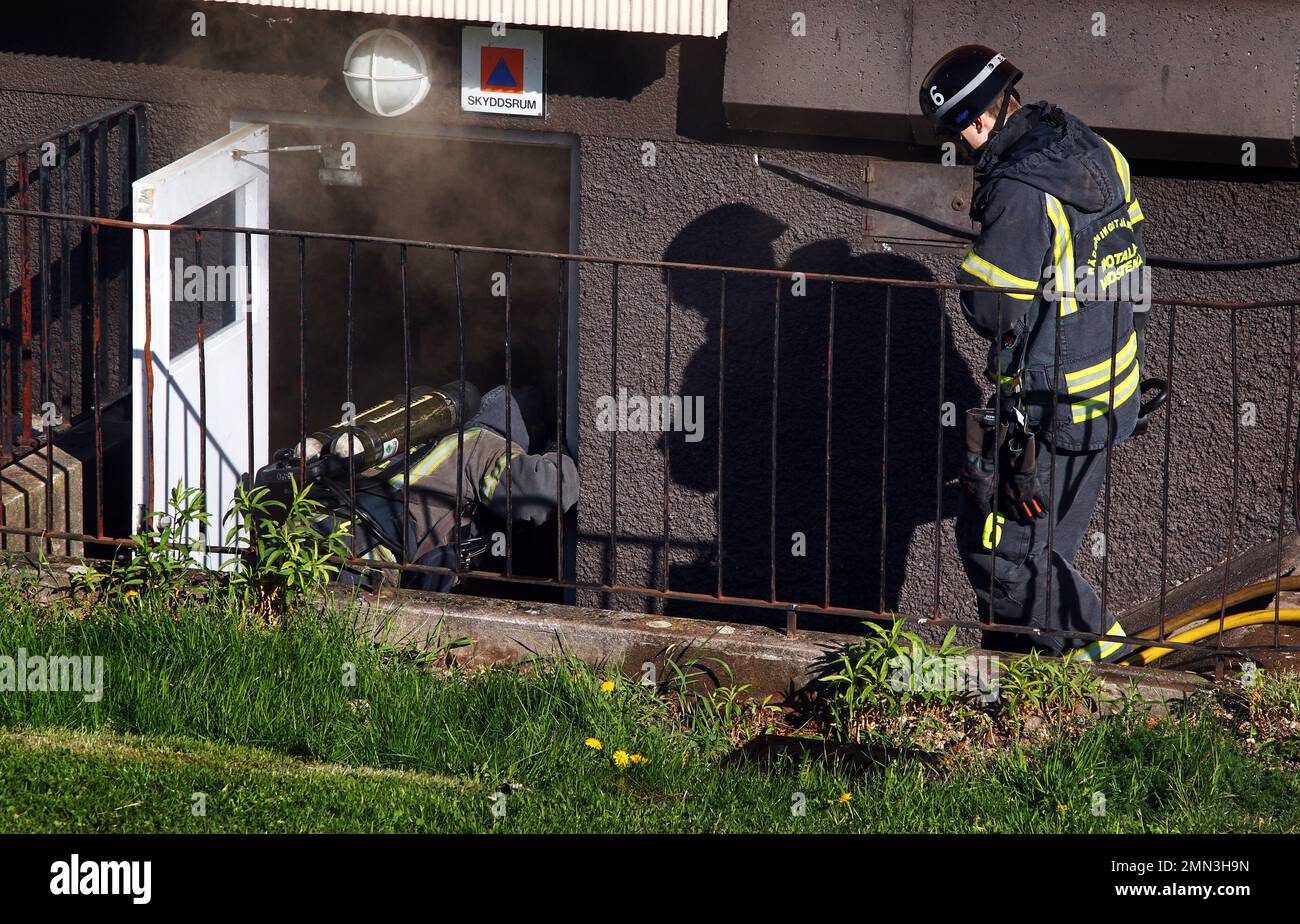 Basement fire hi-res stock photography and images - Alamy