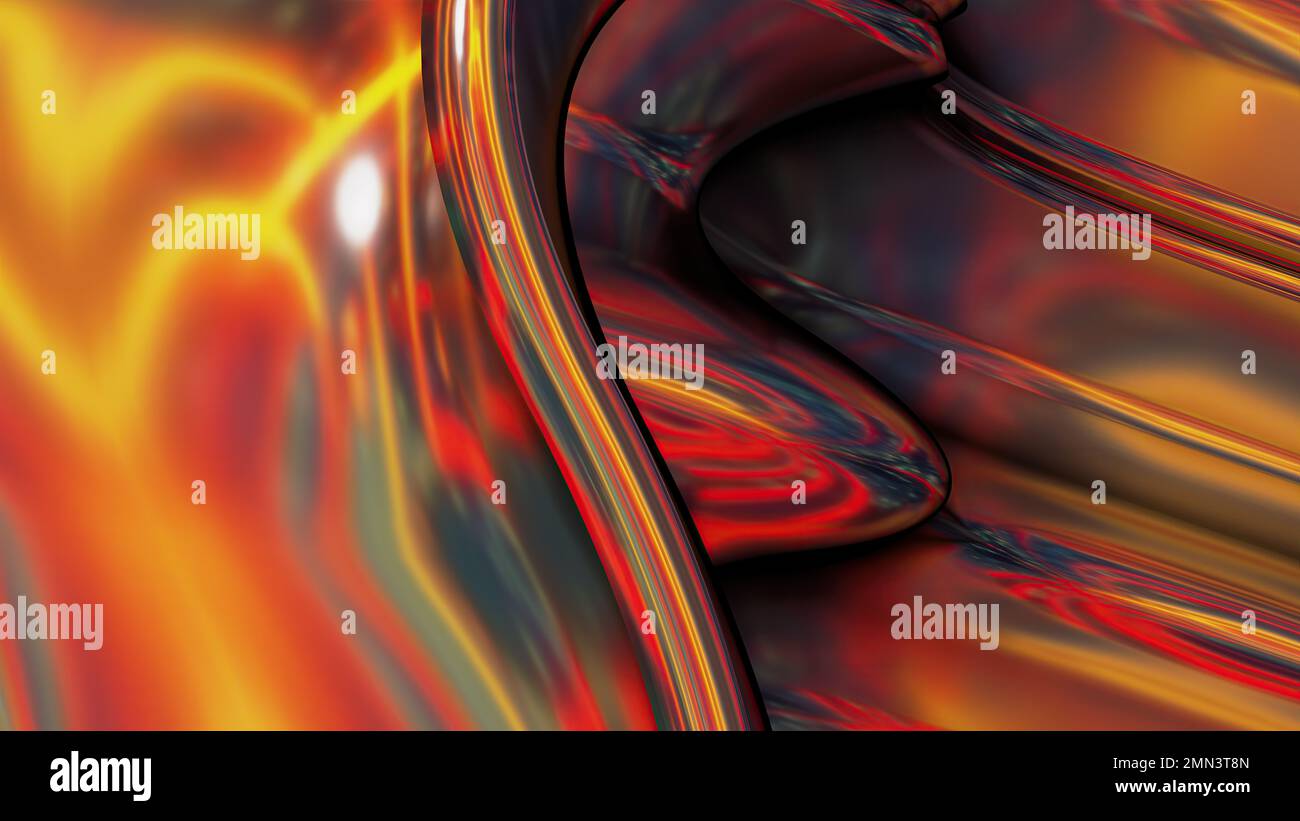 Elemental Tear Rendering Magic smoke energy motion graphics hi-res stock photography and images ...