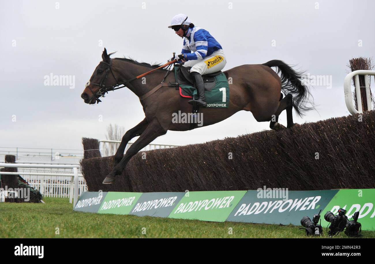 Race six. The Paddy Power Cotswold Chase. Frodon ridden by Bryony Frost ...