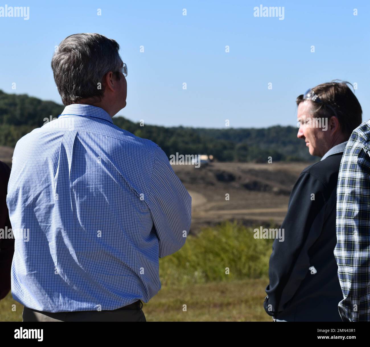 Crane army ammunition activity recently welcomed representatives from