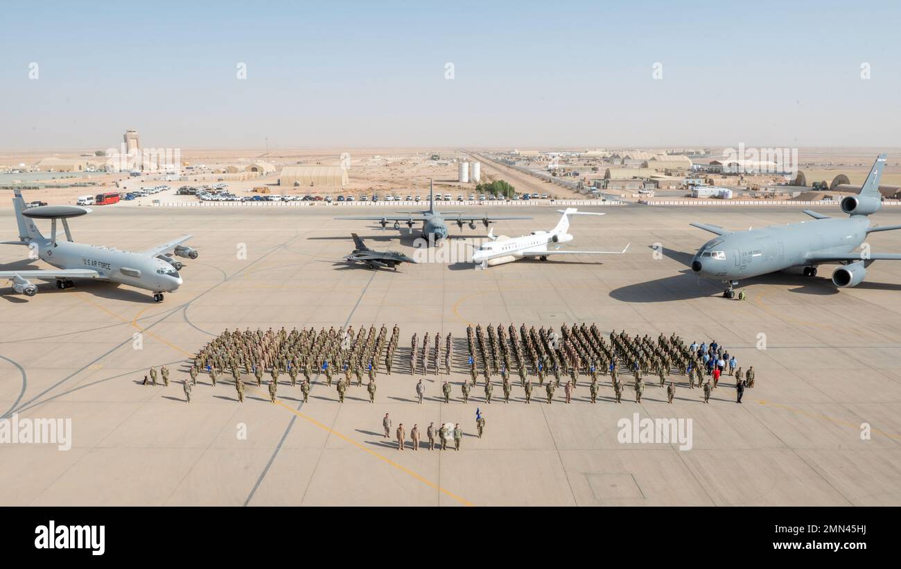 Personnel assigned to the 378th Air Expeditionary Wing and Royal Saudi ...