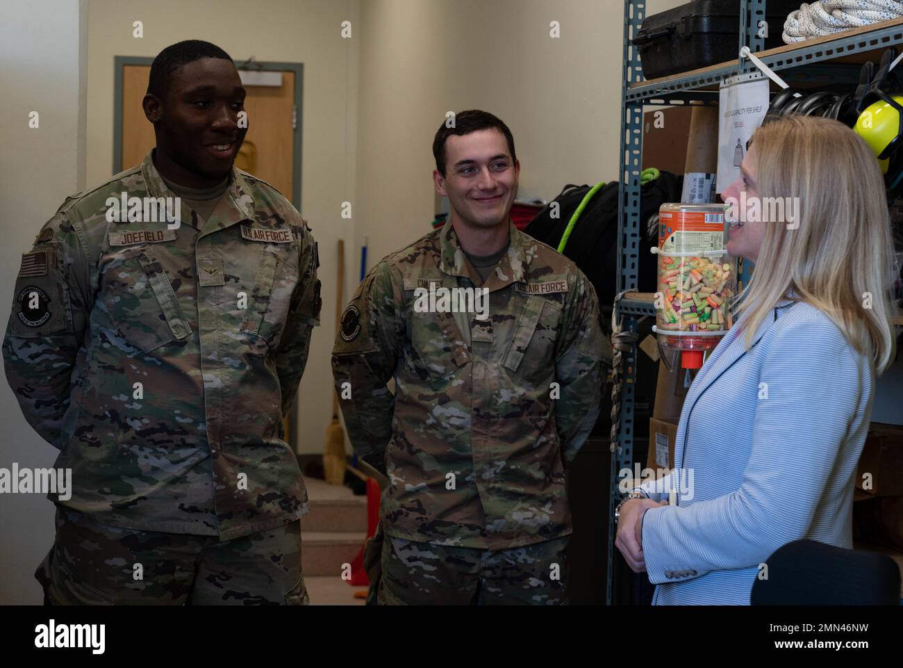 U.S. Air Force Airman Ronell Joefield, 8th Communications Squadron