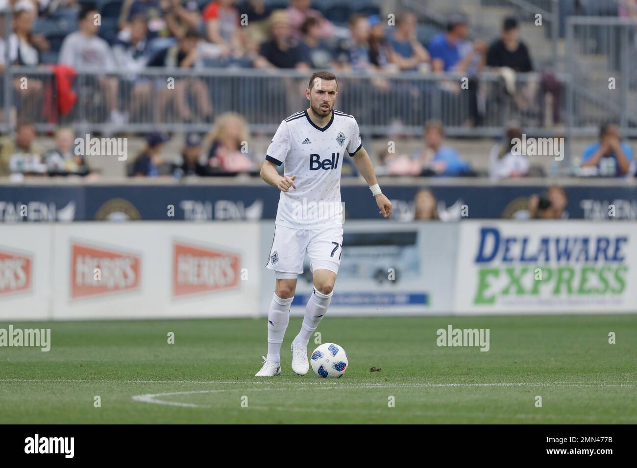 Vancouver Whitecaps' Jordon Mutch in action during an MLS soccer match ...