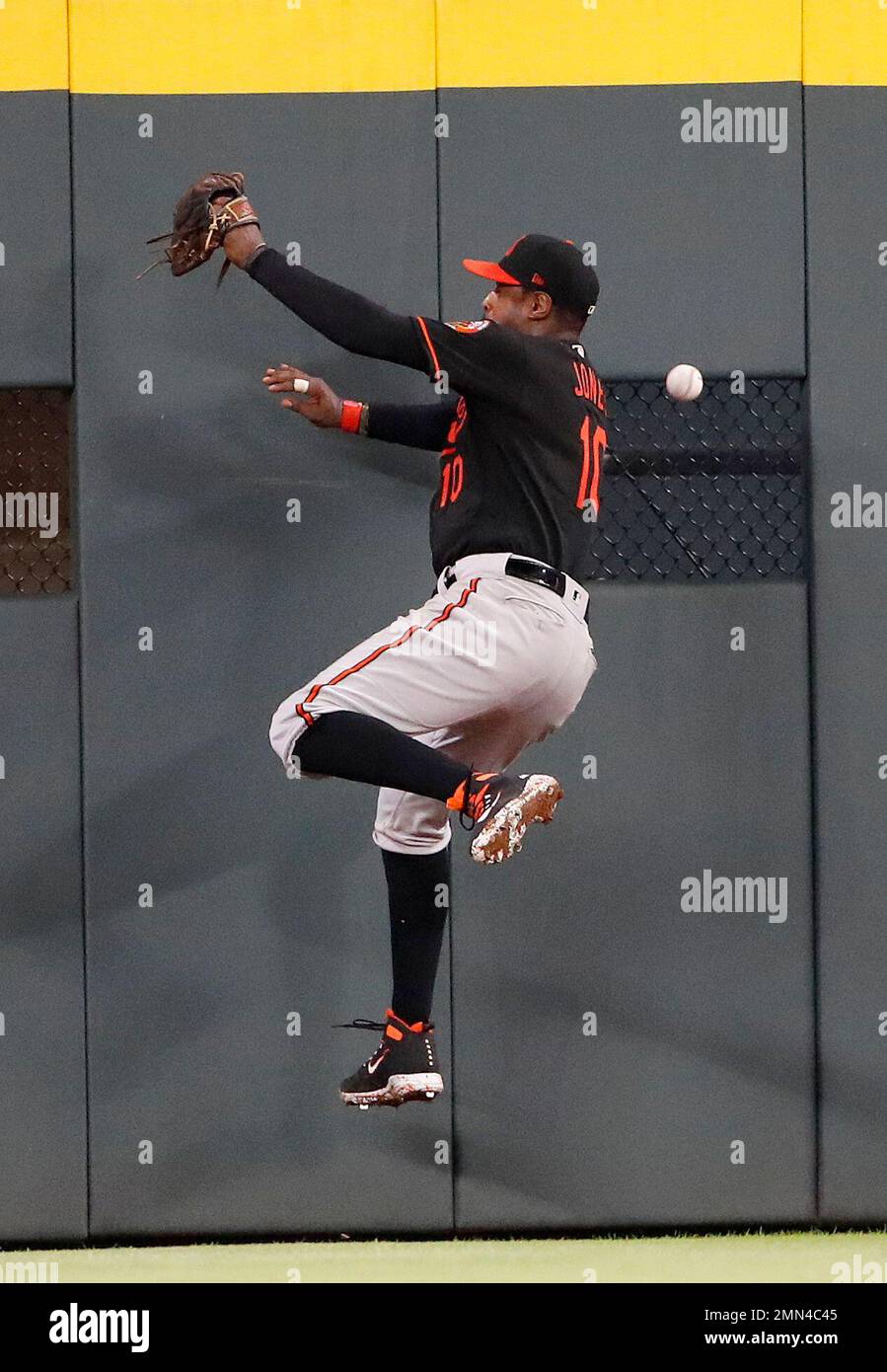 Atlanta Braves left fielder Marcell Ozuna (20) bats against the  Philadelphia Phillies during a baseball game Saturday, April 10, 2021, in  Atlanta. (AP Photo/John Bazemore Stock Photo - Alamy