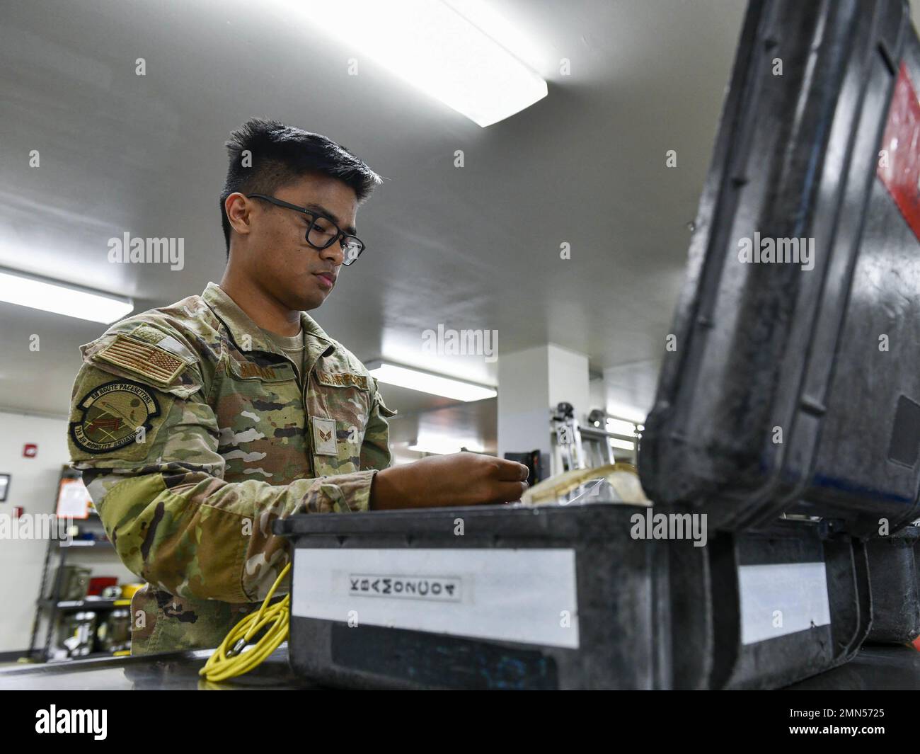 Juwan Rorie U.S. Air Force Airman 1st Class Vijay-Phillip Julian, 733rd Air ...