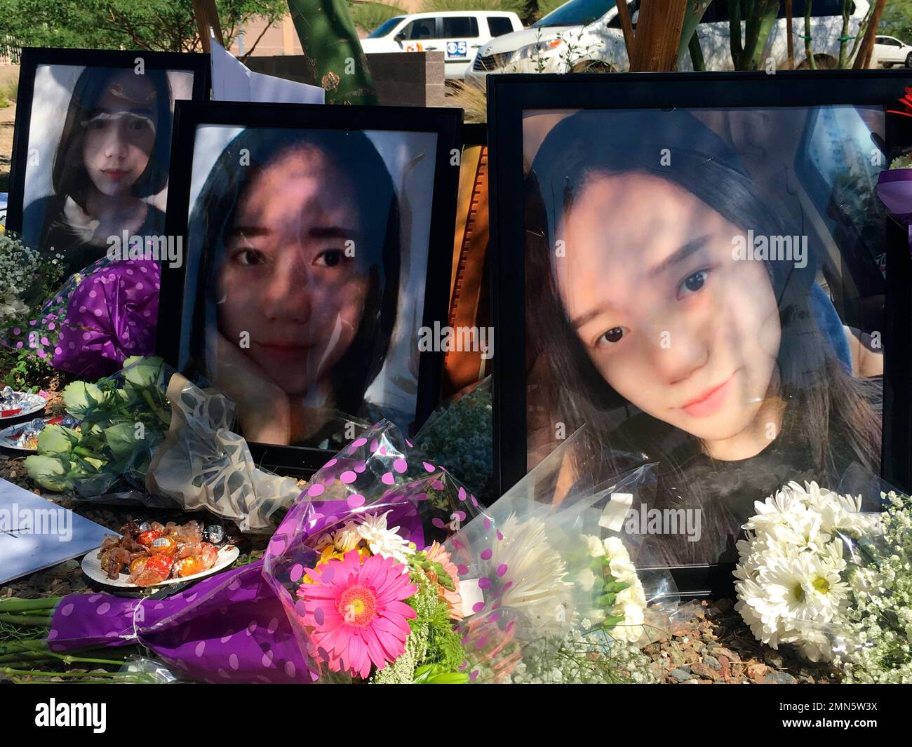 FILE - In this June 11, 2018 file photo, Yue Jiang is shown in large ...