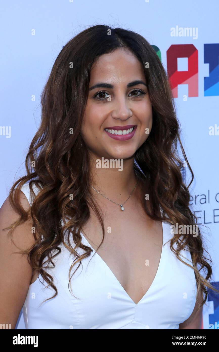 Liel Kolet arrives at the Israeli Consulate in LA event to Celebrate