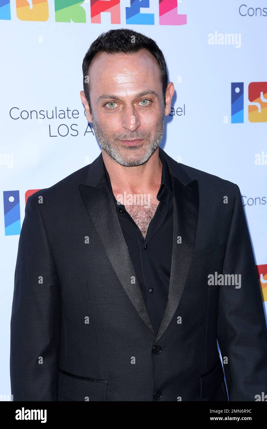 Guri Weinberg arrives at the Israeli Consulate in LA event to Celebrate
