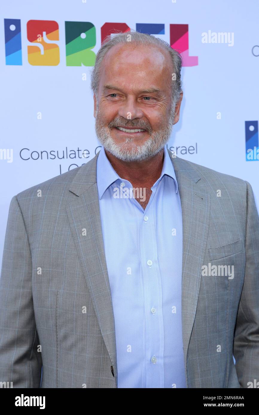 Kelsey Grammer arrives at the Israeli Consulate in LA event to