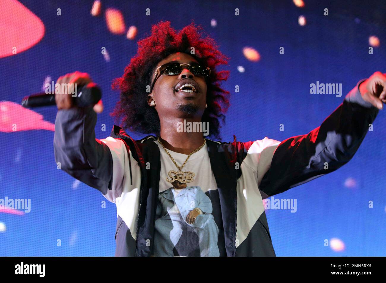 DaBoii with SOB X RBE performs as the opener for Post Malon at the ...